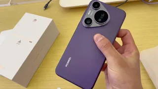 Huawei Pura 70 Pro Purple Colour Unboxing!