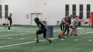 Deion Burks back on the field after neck injury at Citrus Bowl