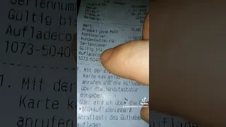 Lidl Connect Brackenheim AUFLADE KARTE Nummer1