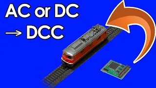 How to convert a AC Locomotive to DCC