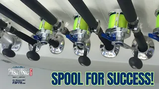 Spool for success | spinning reel setup rigging station 2024 | spinning reel | Spool success | FSFTV