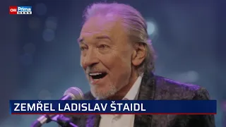 Speciální vysílání CNN Prima NEWS - Zemřel Ladislav Štaidl 31.1.2021