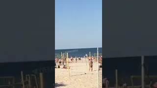 Одесский Пляж! Пляжные Волейболисты! )))