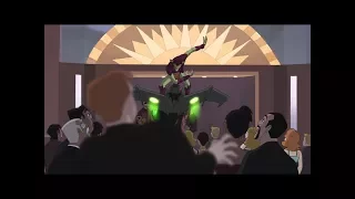 Spectacular Spider-Man (2008) Green Goblin crashes Tombstone's party