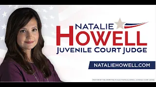 Tuesday Noon Zoom - Natalie Howell guest, candidate for Juvenile Court Judge in Caddo Parish