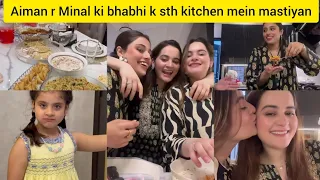 Aftari at aiman khan place