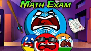 Countryballs School 🏫 (Math Exam) Animation