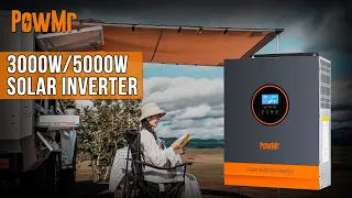 3000W 24V PowMr Solar Inverter Installation Video - POW LVM3K 24V H