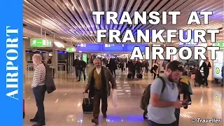 TRANSIT WALK AT FRANKFURT Airport, FRA Terminal 1 - Connection Flight Transfer, Arriving & Departing