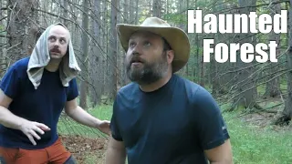 Overnight Camping in a Haunted Forest - Kevin & Sam in The Legend of the Hairy Women of Klipnocky