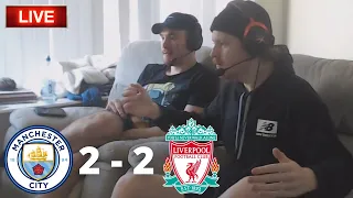 MAN CITY 2-2 LIVERPOOL (LIVE REACTION) "TITLE RACE IS STILL ON"