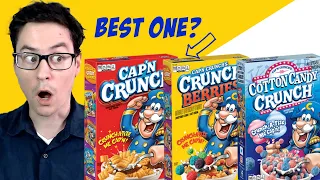 Which Cap'n Crunch Cereal is BEST?