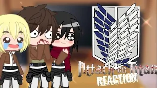 Past AOT reacts to the future | Attack On Titan | GCRV | first video✨