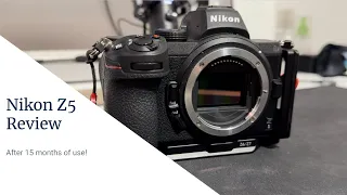 Nikon Z 5 review - after 15 months of use