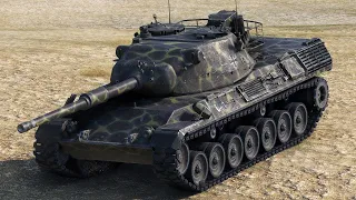 Leopard 1 - 6 Kills 10K Damage | World of Tanks Gameplay