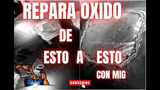 Como reparar oxido/como reparar auto podrido/Como hacer chapa a un auto/Como hacer parches de chapa/