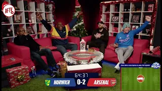 AFTV react to Saka 3-0 goal vs Norwich