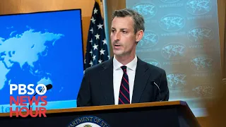 WATCH LIVE: State Department holds news briefing after U.S. sanctions Iran drone-maker executives