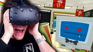 ICH WOLLTE DICH NICHT SCHLAGEN! ✪ JOB SIMULATOR Virtual Reality