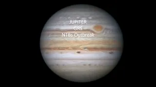 Jupiter & GRS on 28 December 2021(UT) @ Celestron C14 my Telescope