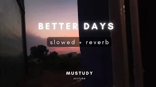 Arman Cekin - Better Days Ft. Faydee & Karra (slowed + reverb)