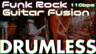 Funk Rock Guitar Fusion -Drumless Track-//110bpm Key=Am