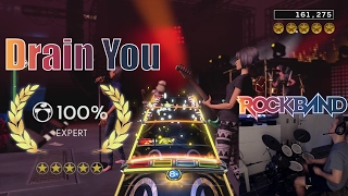 Drain You - Rock Band 4 - Expert Drums 100% FC