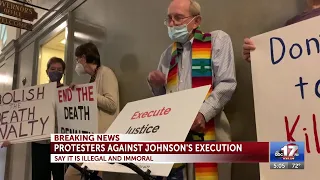 Rallies, vigils hope to stop Ernest Lee Johnson execution 5 PM