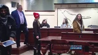 Protesters take over City Council meeting