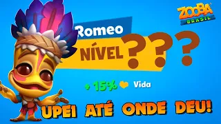 FINALMENTE Evoluí o ROMEO! Qual será o nv que ele ficou? Zooba