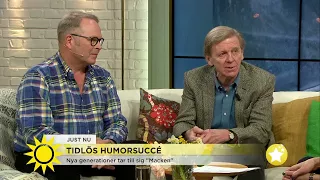 "Vår komik har alltid varit långsam" - Nyhetsmorgon (TV4)