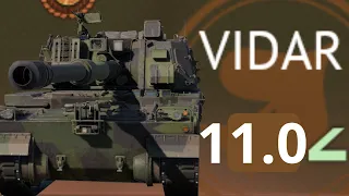 K9 Vidar should be toptier. (WarThuder)