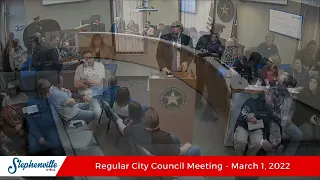 3/1/2022 - Regular City Council