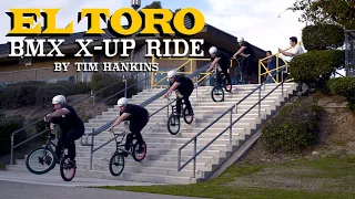 X-UP RIDING THE INFAMOUS EL TORO 20 STAIR - Capital BMX Boss Man Tim Hankins Handles Business (FULL)