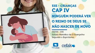 CEFAK - Evang Inf - ESE -  Ninguém poderá ver o Reino de Deus se não nascer de novo  - 25/05/2024