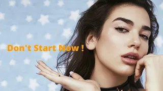 Dua Lipa - Don't Start Now (Lyrics)