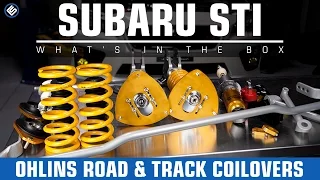 Ohlins Road & Track Coilovers 2008-2014 Subaru STI Install/Review