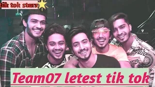 Team 07 latest Tik Tok videos blooper ,hasnain , mrfaisu , adnaan , saddu ,