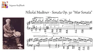 Medtner - Sonata in A Minor "War Sonata" Op. 30 (Eckardstein, Milne and Tozer)