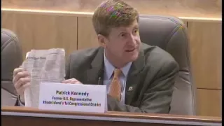 Patrick J. Kennedy at the Select Committee On Mental Health