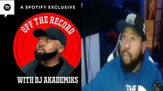 DJ Akademiks gives Podcast Update. OFF THE RECORD official launch on 09/20