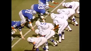 1971 - Plimpton!  The Great Quarterback Sneak - ENHANCED 1080p - Baltimore Colts vs Detroit Lions