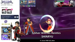 DFFOO [GL] Silver Witches Heretics SHINRYU: Auron carry Bronze Relm