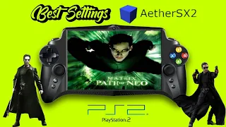 AetherSX 2 Best Settings | The Matrix Path Of Neo Gameplay | PS2, PCSX2, PC