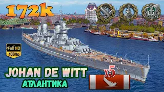 Крейсер Johan de Witt: наказывает линкоры - World of Warships