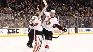 X-CLINCHED-Ottawa Senators vs Boston Bruins 2016-17 game 80