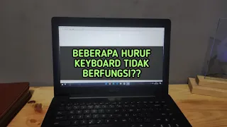 Beberapa Tombol Huruf Keyboard Laptop Tidak Berfungsi? Ini Solusinya Dijamin Bisa