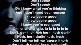 No Doubt - Don't Speak - Lyrics