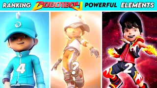 Ranking Boboiboy 7 Elements || Kaunsa Jada Powerful Hai 🤔