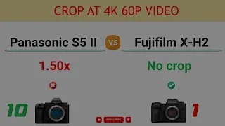 Panasonic S5 II vs Fujifilm X-H2 Comparison: 10 Reasons to buy S5 Mark II and 15 Reasons to buy X-H2